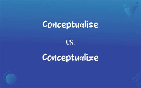 what does it mean to conceptualize something|Meaning of conceptualize in English .